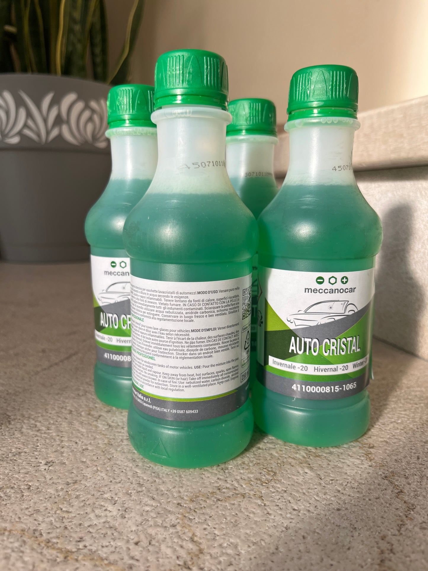 AutoCristal Meccanocar liquido lavavetri